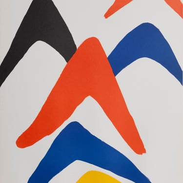 Alexander Calder, Stabiles, Screenprint Poster 