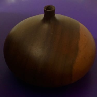 A Large Poplar Rude Osolnik Vintage Modern Mid Century 1970's  Hand Turned Vase 