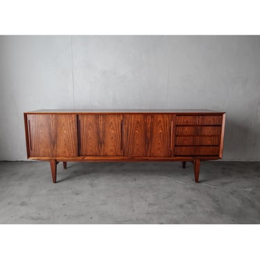 Mid Century Danish Rosewood Credenza by Poul Hundevad 