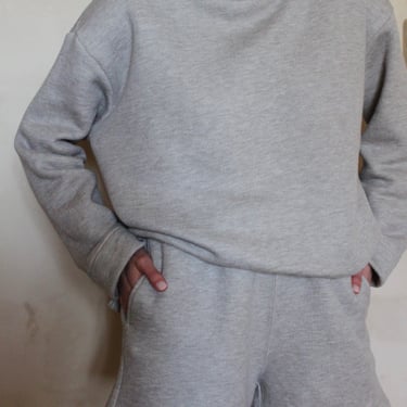 Na Nin Donovan Fleece Shorts / Available in Cinder Grey