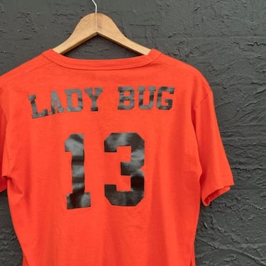 Lady Bug Orange “Blazers” Uniform T-shirt / Sm