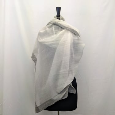 Lightweight woven shawl