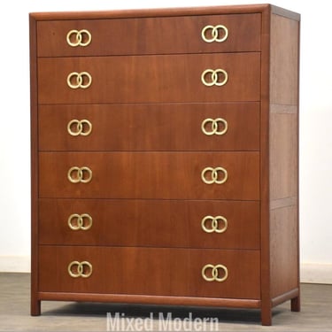 Refinished Teak Dresser by Michael Taylor for Baker 