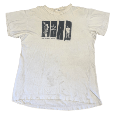 Vintage Sonic Youth &quot;Black Flag Bars&quot; Blast First! T-Shirt