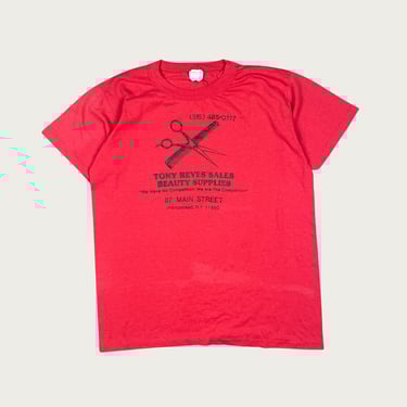 (L/XL) Tony Reyes Sales Beauty Supply Ad Tee
