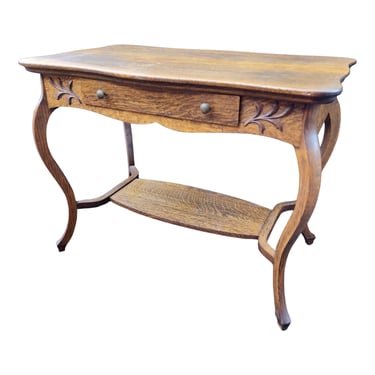 COMING SOON - Antique Quartersawn Tiger Oak Library Table