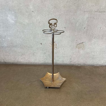 Antique Solid Brass Umbrella Stand