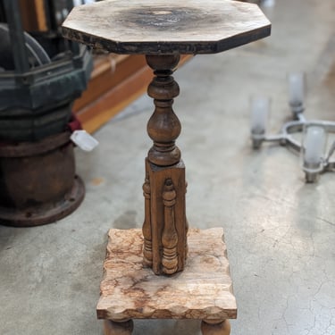 Vintage Oak Side Table