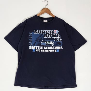 Y2k 2005 Seattle Seahawks Super bowl T-Shirt Sz. XL