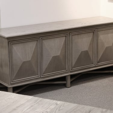 Ethan Allen Malin Buffet in Sunwashed Gray Finish