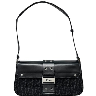 Dior Black Logo Shoulder Bag