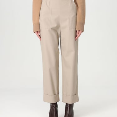 Max Mara Pants Woman Beige