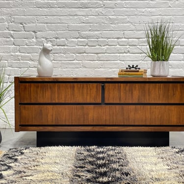 Mid Century MODERN Walnut Storage CHEST, c. 1960's 