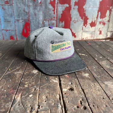 Vintage Broadstrike Farm K Products Truckers Snapback 