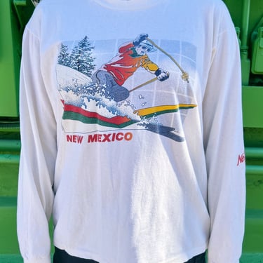 80's New Mexico Ski Long Sleeve Tee