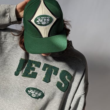 Vintage NY Jets Embroidered Ball Cap