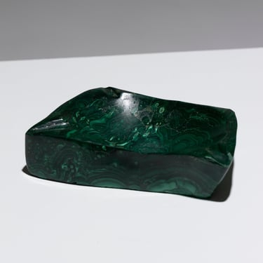 GRAND VIDE-POCHE EN MALACHITE