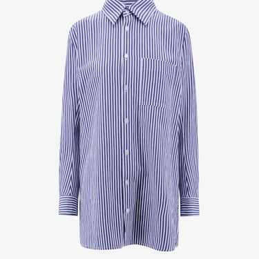 Bottega Veneta Woman Shirt Woman Blue Shirts