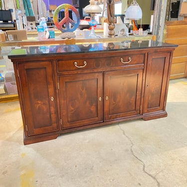 Italian Cherry Stained Maple Sideboard