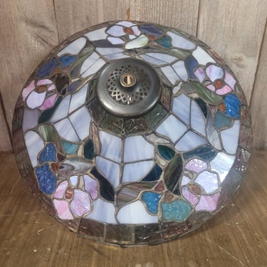 Tiffany Style Stained Glass Light Shade 5.75"x14.25"
