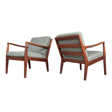 Pair of Arden Riddle Studio Furniture Arm Lounge Chairs