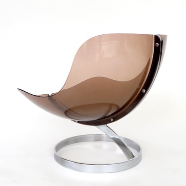 French Designer Boris Tabacoff Sphere Lounge Chair