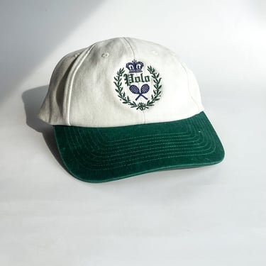 Polo Ralph Lauren Green Tennis Hat