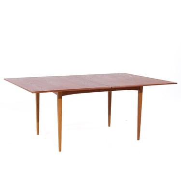 Dux Mid Century Danish Teak Flip Top Dining Table - mcm 