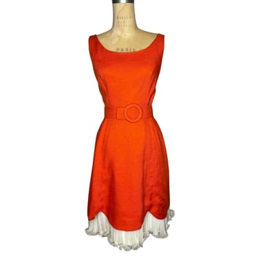 1960s Orange Dress 