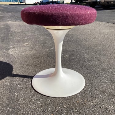 Vintage Knoll Tulip Swivel Stool by Eero Saarinen 
