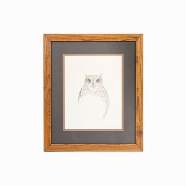 Jim Wilson Print on Paper Owl 26/300 