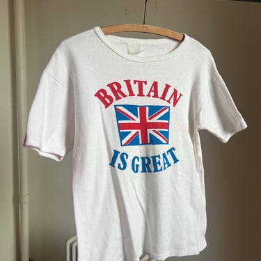 80’s vintage Britain is Great tee shirt 