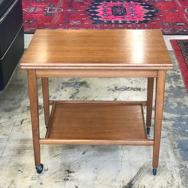 Vintage Teak Bar Cart/Trolley