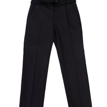Prada Virgin Wool Pinstripe Trousers