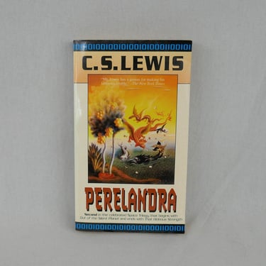 Perelandra (1943) by C S Lewis - Space Trilogy - 1996 Scribner Mass Market Edition - Vintage Sci-Fi Fantasy Book 