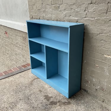 Blue Bookshelf