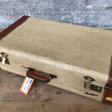 Vintage Skyway Suitcase (Seattle)