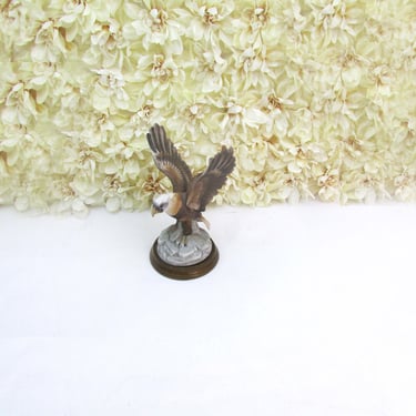 Crown Royal Eagle by J. Byron Vintage Porcelain Andrea Arnart Canadian Whiskey Memorabilia 