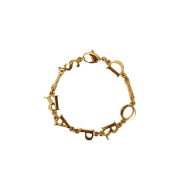 Dior Gold Charm Bracelet