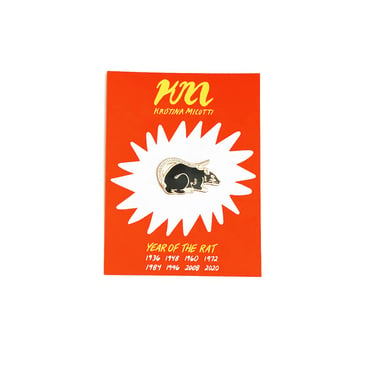 Year of the Rat Lapel Pin