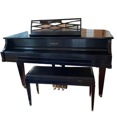 Kimball Ebony Black Grand Piano TM193-1