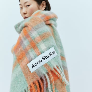 Acne Studios Women Large Check Scarf