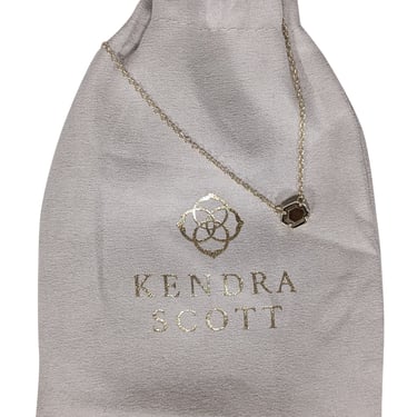 Kendra Scott - Gold Chain Dainty Necklace w/ Center Stone