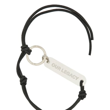 Our Legacy Men Leather Keychain