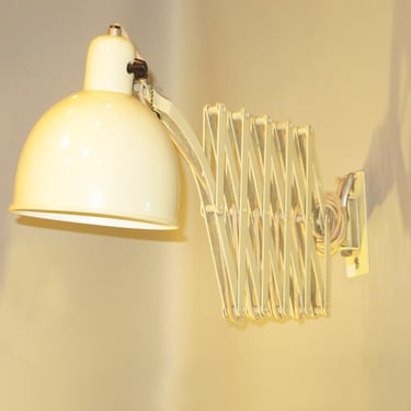 Christian Dell for Kaiser-Idell Scissor Wall Lamp Sconce