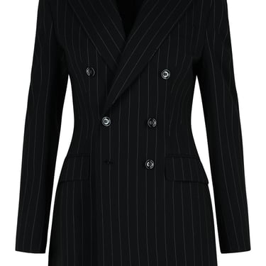 Dolce & Gabbana Black Wool Blazer Woman