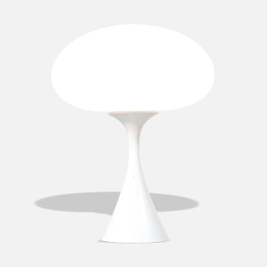 Billy Curry \u201cMushroom\u201d Frosted Glass Table Lamp for Laurel