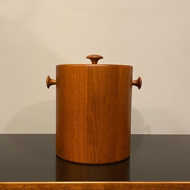 Vintage Teak Ice Bucket by Flemming Digsmed 