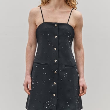 Cordera New Embellished Mini Dress, Black