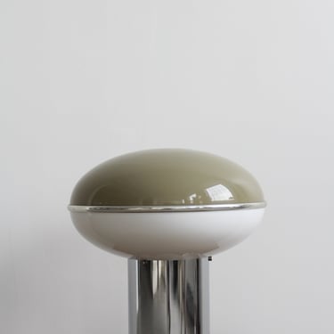 Chrome and Acrylic Table Lamp